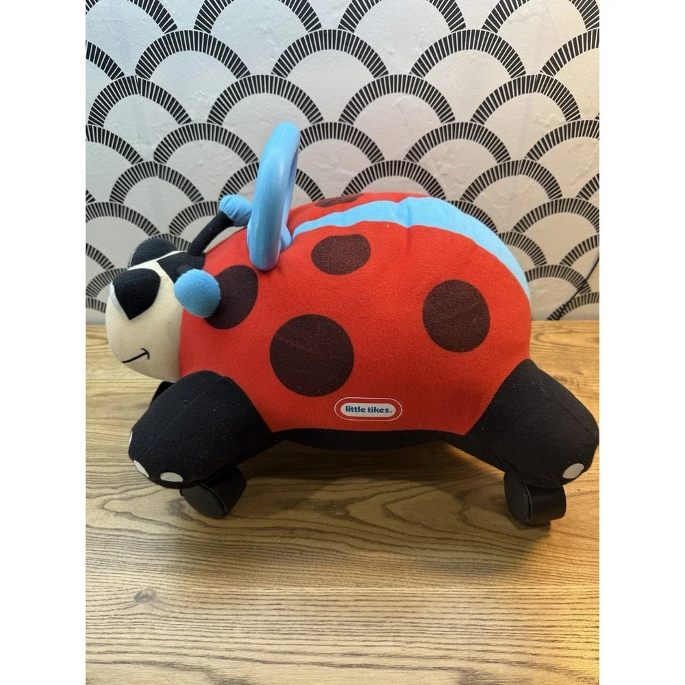 Little Tikes Pillow Racer Plush Ladybug Toddler Riding Toy